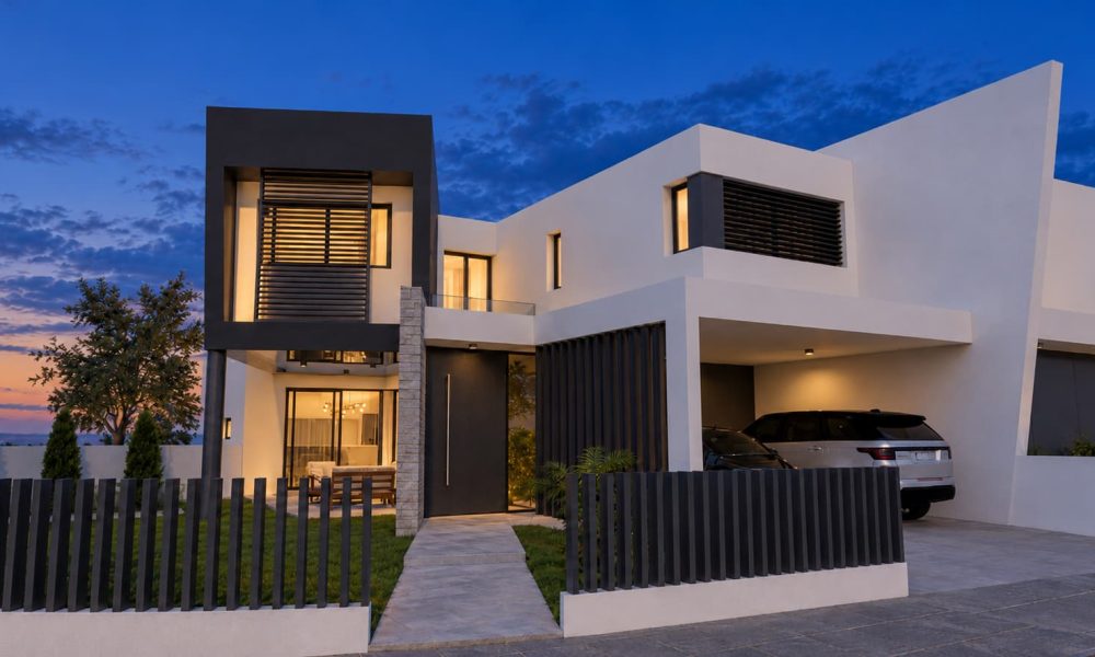 Modern Blue-Hour Luxury House Modern Blue-Hour Luxury House